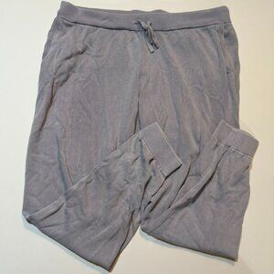 Barefoot Dreams Sunbleached Cotton Jogger Pants Gray Size XL